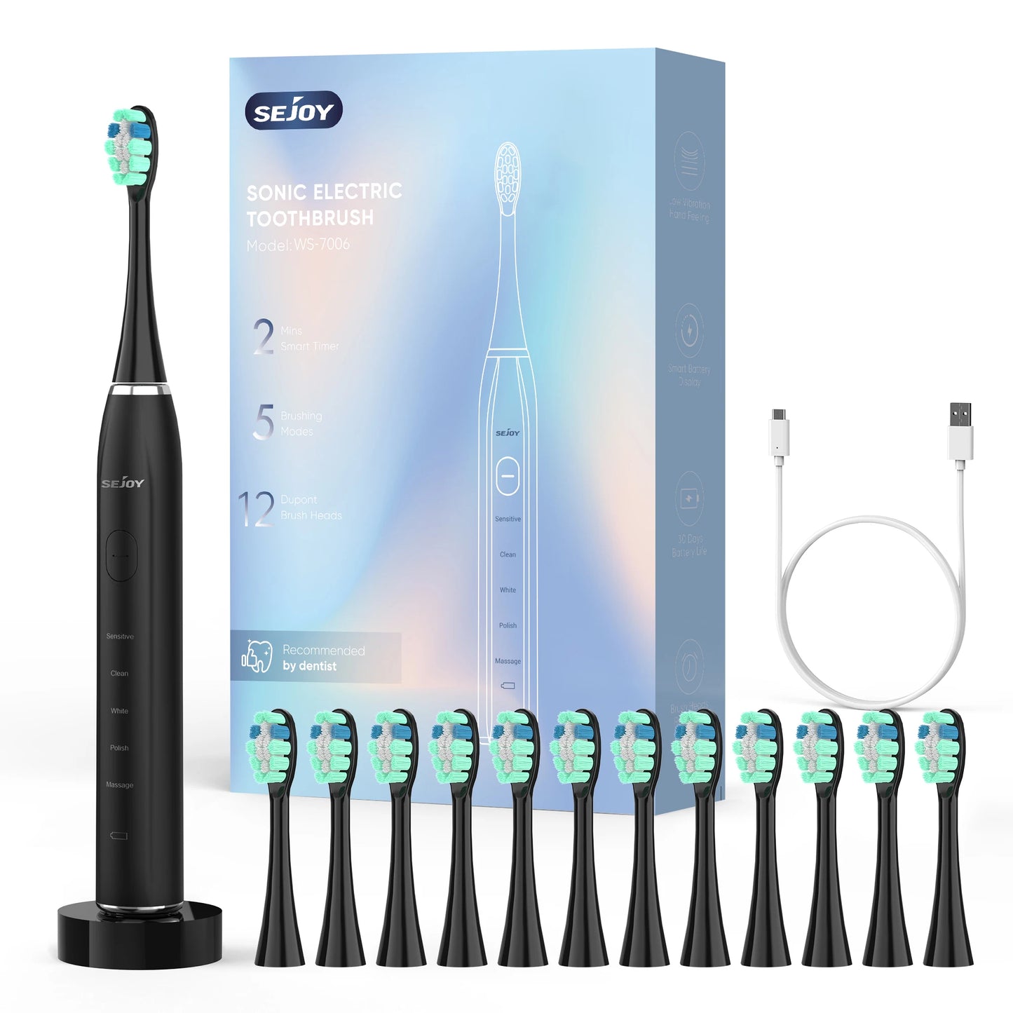 Smart Rechargeable Toothbrush