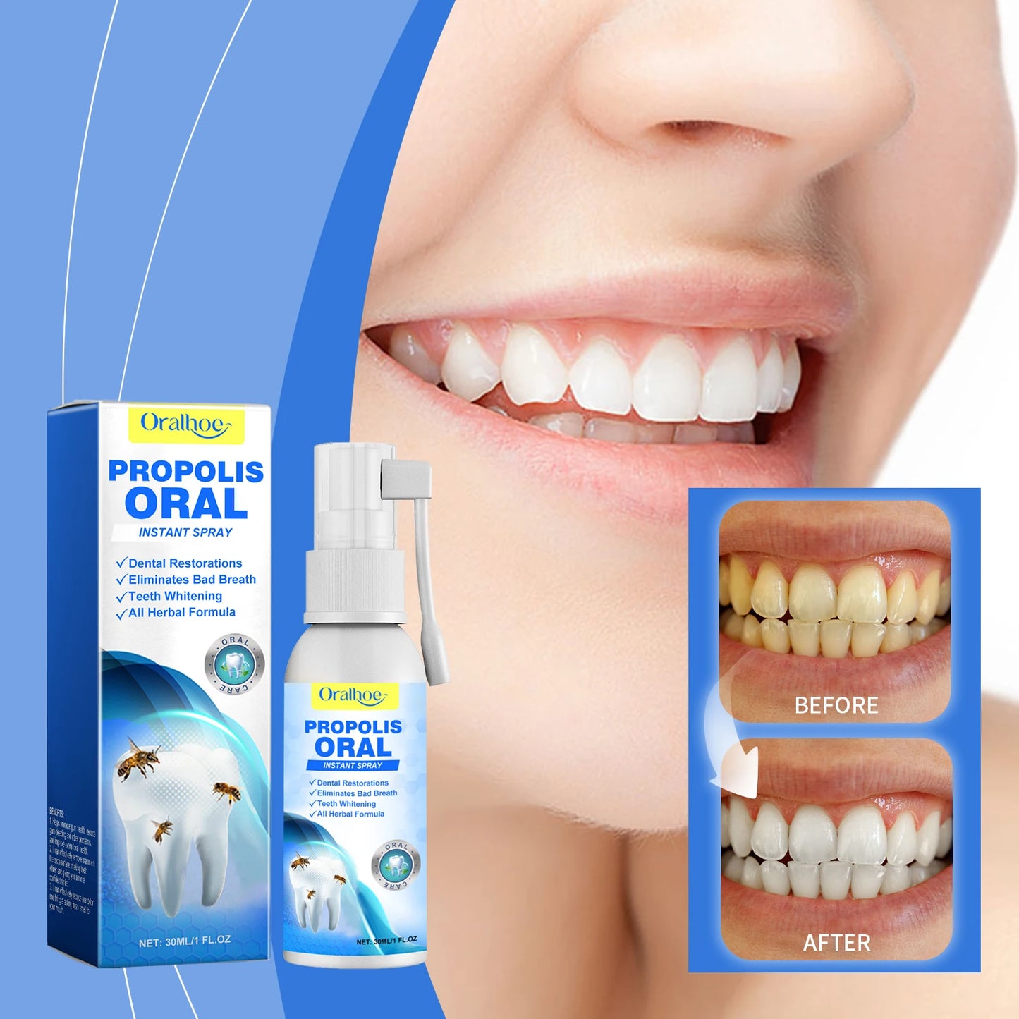 Oralhoe Propolis Oral Spray