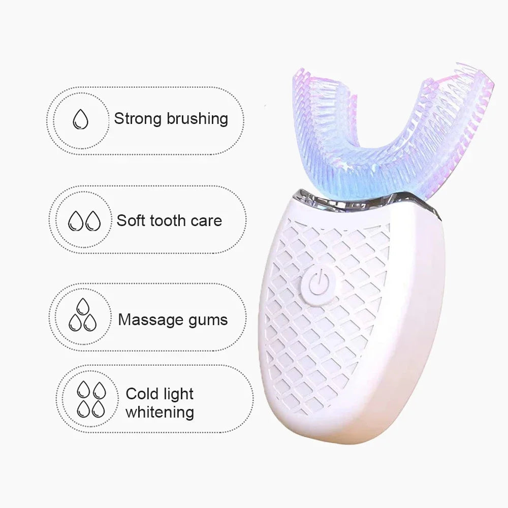 360° U-Shaped Electric Toothbrush