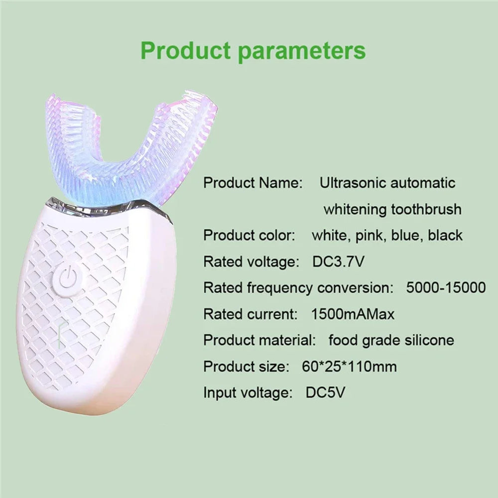 360° U-Shaped Electric Toothbrush